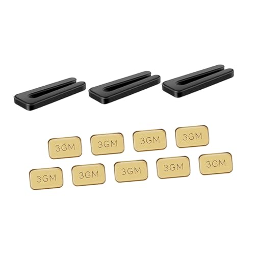 NULYLU 3 Sätze Deckenventilator-blatt-auswuchtset Auswuchtset Auswuchtclip-set Auswuchtgewichte-clips von NULYLU
