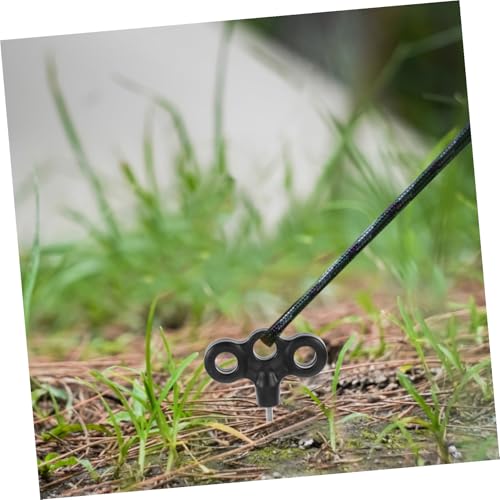 NULYLU 4 Stück Teiliges Kunststoff Zeltheringe für Camping Stabile und Strapazierfähige Zeltbefestigung Windfest Leicht und Robust für Outdoor Zelte und Pavillons von NULYLU