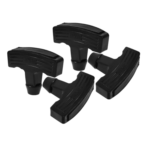 NULYLU 4 Stück Teiliges Zuggriff für Benzinmotoren Kettensägen Motorsägen Ergonomisch Langlebig Kompatibel Vielseitig von NULYLU