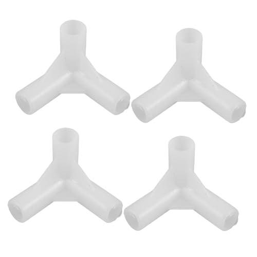 NULYLU 4 Stück Triangular Tee Yurt Bracket Teiliges Verstärkter Verbinder für Pavillon und Unterkunft Einfach Aufzubauen Multifunktional Leicht und Tragbar für Camping NULYLU 4 Stück Triangular Tee Yurt Bracket Teiliges Verstärkter Verbinder für Pavillon und Unterkunft Einfach Aufzubauen Multifunktional Leicht und Tragbar für Camping von NULYLU