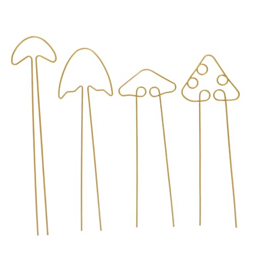 NULYLU 4-teiliges Rankgitter Für Pflanzen: Geometrisches Rankgitter Für Kletterpflanzen Im Garten – Rankhilfe Eisen Für Topfpflanzgefäße, Blumentöpfe, Gewächshäuser von NULYLU