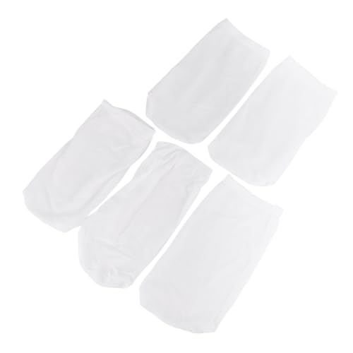 NULYLU 5 Stück Filters ocken für den Pool Reinigung Pool -Skimmer -Netz Poolzubehör Fallen Schwimmbecken-Skimmer Sparer Skimmer-Filter Filtersocken für Poolskimmer Poolnetzreiniger Weiß von NULYLU