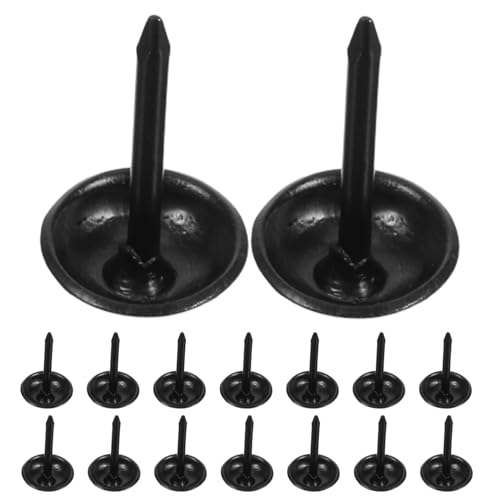 NULYLU 500 Stück Schwarze Polsternägel Stabile Möbel tacker aus Eisen Vintage Dekorative Möbelnägel für Sofa Stuhl Teppich Einfache Montage Langlebig und Elegant NULYLU 500 Stück Schwarze Polsternägel Stabile Möbel tacker aus Eisen Vintage Dekorative Möbelnägel für Sofa Stuhl Teppich Einfache Montage Langlebig und Elegant von NULYLU