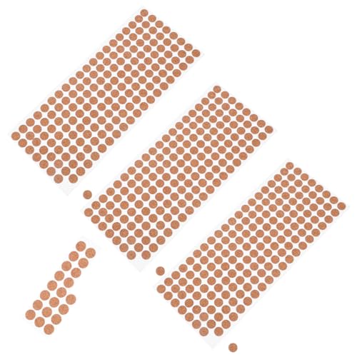 NULYLU 500 Stück rutschfeste Korkuntersetzer für Möbel Küchenschränke Tischplatten und Glaswaren für Heimgebrauch und Partys von NULYLU