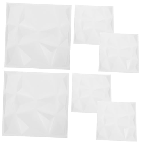 NULYLU 6 Stück Wandpaneele PVC Teilig Mattweiß Wandverkleidung Relief Wanddeko für Wohnzimmer Tv Wand Hotel Büro Restaurant Selbstklebend Moderne Innenraumgestaltung NULYLU 6 Stück Wandpaneele PVC Teilig Mattweiß Wandverkleidung Relief Wanddeko für Wohnzimmer Tv Wand Hotel Büro Restaurant Selbstklebend Moderne Innenraumgestaltung von NULYLU