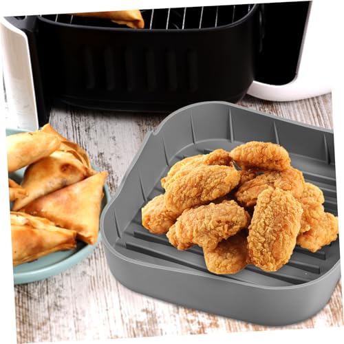 NULYLU Airfryer Liner Quadratisch Wiederverwendbar Hitzebeständig Backform Heißluftfritteuse Antihaftbeschichtet Bpa frei Leicht zu Reinigen Passend für Airfryer Körbe NULYLU Airfryer Liner Quadratisch Wiederverwendbar Hitzebeständig Backform Heißluftfritteuse Antihaftbeschichtet Bpa frei Leicht zu Reinigen Passend für Airfryer Körbe von NULYLU