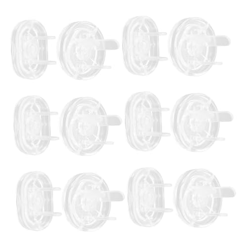 NULYLU Babyproof Steckdosenschutz Transparent mit Drei Abdeckungen Kindersichere Langlebige Installieren Schutz vor Elektrischem Schlag für Junge Mädchen und Kleinkinder NULYLU Babyproof Steckdosenschutz Transparent mit Drei Abdeckungen Kindersichere Langlebige Installieren Schutz vor Elektrischem Schlag für Junge Mädchen und Kleinkinder von NULYLU
