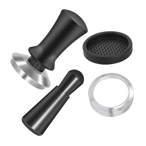 NULYLU Edelstahl Espresso Tamper mit Präzisem Dosiering Ring Nadel Verteiler und Dosiereinfülltrichter Kompatibel für Espressomaschinen Zubehörset NULYLU Edelstahl Espresso Tamper mit Präzisem Dosiering Ring Nadel Verteiler und Dosiereinfülltrichter Kompatibel für Espressomaschinen Zubehörset von NULYLU