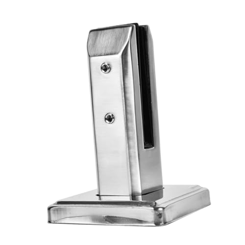 NULYLU Edelstahl Glashalter mit Abdeckung und Schraube Langlebige Bohrfreie Glasklammer für Glasregale und Glasscheiben Praktisches Fixierwerkzeug für Täglichen Gebrauch NULYLU Edelstahl Glashalter mit Abdeckung und Schraube Langlebige Bohrfreie Glasklammer für Glasregale und Glasscheiben Praktisches Fixierwerkzeug für Täglichen Gebrauch von NULYLU