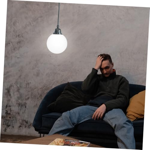 NULYLU Glaskugellampe Lampenschirm Ersatz Deckenleuchte Kugelförmiger Lampenschirm aus Glas für Wohnzimmer Gartenlampe Ersatzglas Modernes Design Installieren NULYLU Glaskugellampe Lampenschirm Ersatz Deckenleuchte Kugelförmiger Lampenschirm aus Glas für Wohnzimmer Gartenlampe Ersatzglas Modernes Design Installieren von NULYLU