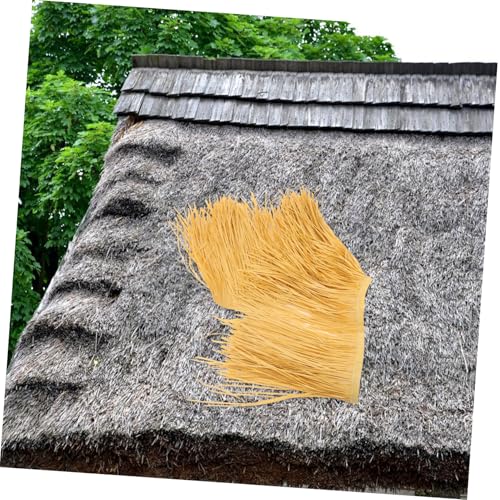 NULYLU Künstliches Strohdach Simuliertes Dachmaterial Wetterfest UV Beständig Pflegeleicht für Gartenlauben Gartendeko Draußen NULYLU Künstliches Strohdach Simuliertes Dachmaterial Wetterfest UV Beständig Pflegeleicht für Gartenlauben Gartendeko Draußen von NULYLU