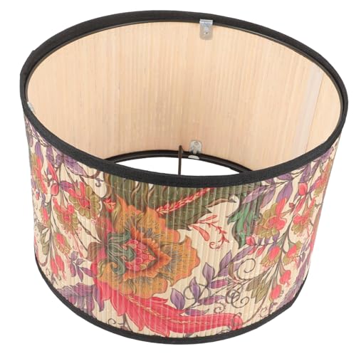 NULYLU Lampenschirm Tischlampe mit Druckdesign Eleganter Lampenschirm für Schlafzimmer Esszimmer und Wohnzimmer Sorgt für Warme Vielseitig Verwendbar von NULYLU