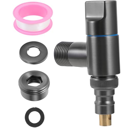NULYLU Mini Waschmaschinen Wasserhahn Messing Kaltwasserhahn mit Automatischer Abschaltautomatik für Küche Bad und Haushaltsbedarf Rostfrei und Langlebiguniversal Passend von NULYLU