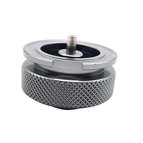 NULYLU Outdoor Gas Tank Adapter aus Korrosionsbeständigem Material und Langlebig für Campingkocher Grill und Picknick Zubehör für Outdoor Fans von NULYLU