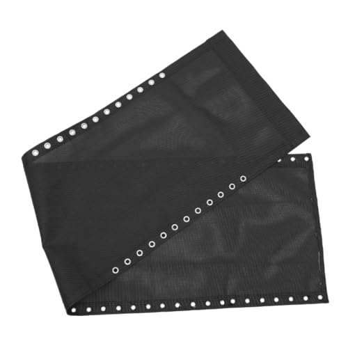 NULYLU Outdoor Stuhl Ersatzstoff Schwarz für Gartenliege Langlebig Wasserabweisend für Relaxsessel Liegestuhl Loungemöbel Camping und Balkon von NULYLU