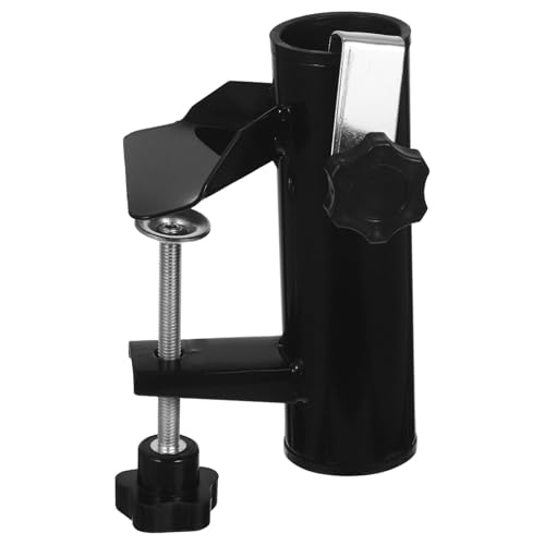 NULYLU Regenschirm Cliphalter, Bodenclip Halterung, Regenschirm Festhalterung, Camping Regenschirm Clip, Robuster Regenschirm Clip Ständer, Ständer Clip, Regenschirm Stützclip von NULYLU