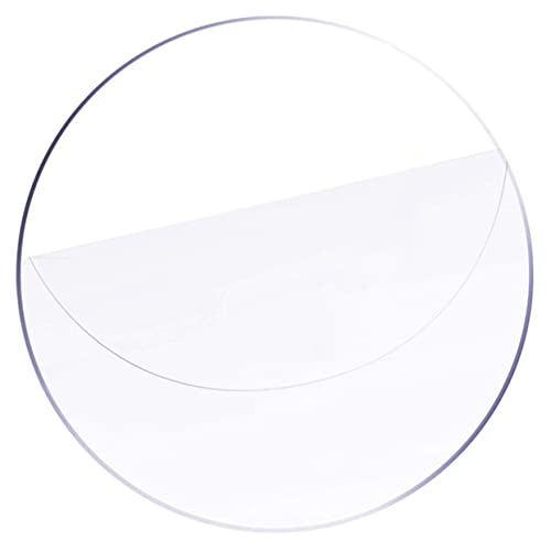 NULYLU Runde Acrylplatte Transparentes Acrylglas Klare Kunststoffscheibe für DIY Bastelprojekte Malerei Bilderrahmen und Tischschutz Vielseitige Runde Acrylscheibe NULYLU Runde Acrylplatte Transparentes Acrylglas Klare Kunststoffscheibe für DIY Bastelprojekte Malerei Bilderrahmen und Tischschutz Vielseitige Runde Acrylscheibe von NULYLU