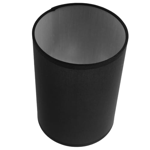 NULYLU Runder Kleiner Lampenschirm Fassung Dekorative Lampenabdeckung Einfache Installation Geeignet für Wohnzimmer Schlafzimmer Stehlampen und Tischlampen Schwarzes Design NULYLU Runder Kleiner Lampenschirm Fassung Dekorative Lampenabdeckung Einfache Installation Geeignet für Wohnzimmer Schlafzimmer Stehlampen und Tischlampen Schwarzes Design von NULYLU
