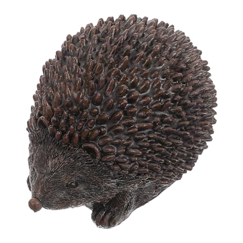 NULYLU Schlüsselversteck Igel Garten Wetterfest Robust Schlüsselbox für Außen Langlebiger Schlüsselhalter zur Sicheren Aufbewahrung von Ersatzschlüsseln Wetterbeständiger von NULYLU