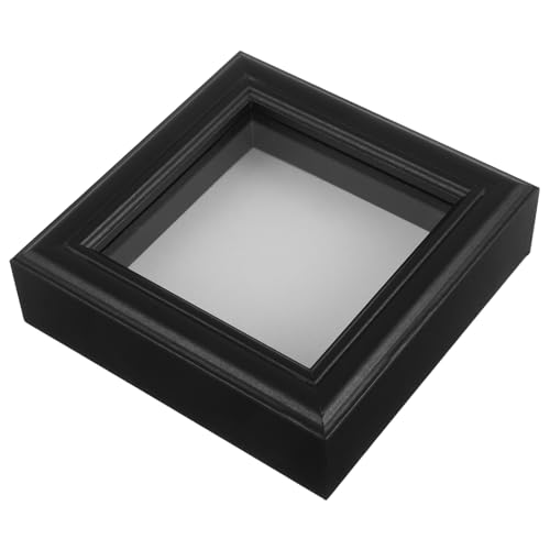NULYLU Schmetterling Präparat Rahmen Tisch dekor Stabiles Displaygehäuse Schwarzer Glasrahmen für DIY Insekten Sammler Kunst und Wissenschaft von NULYLU