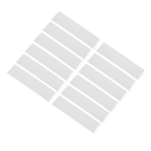 NULYLU Teiliges Transparente Selbstklebende Kartenfächer mit Weißen Indexkarten Wiederverwendbar Strapazierfähig Semi Offenes Design für Büro Schule Bibliothek Lager und NULYLU Teiliges Transparente Selbstklebende Kartenfächer mit Weißen Indexkarten Wiederverwendbar Strapazierfähig Semi Offenes Design für Büro Schule Bibliothek Lager und von NULYLU