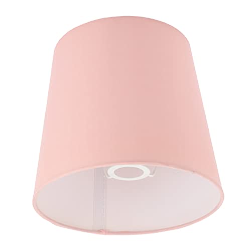 NULYLU Tischlampenschirm Einfacher Lampenschirm für Nachttischlampe Design Taubengrau für Schlafzimmer und Wohnzimmer Einfache Montage und Weiches Licht von NULYLU