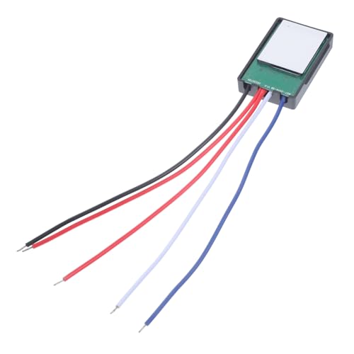 NULYLU Touch Sensor Schalter LED Modul mit Speicherfunktion für Spiegel und Schreibtischlampen Stufenloses Dimmbar Langlebiges Kupfer PC Material Einzeltastenbedienung von NULYLU