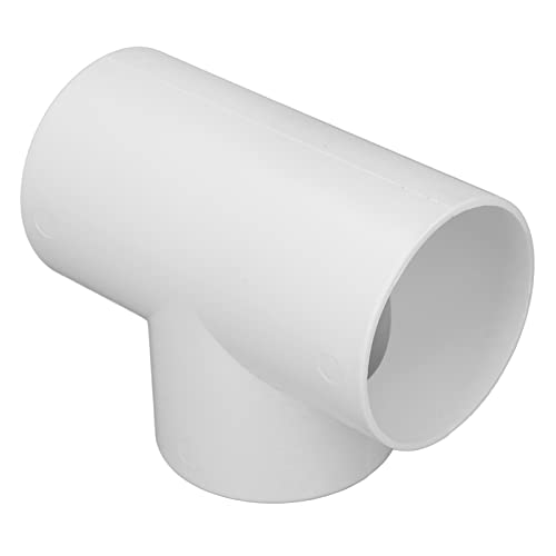 3 -Wege -Kanalanschluss Korrosionsbeständiges PVC T Form Rundrohr -Anpassung 3 Löcher Schlauchadapter Splitter für Abgablüfter Trockner Entlüftungsabdeckung Abdichtung (6 Inch) von NUMNBE
