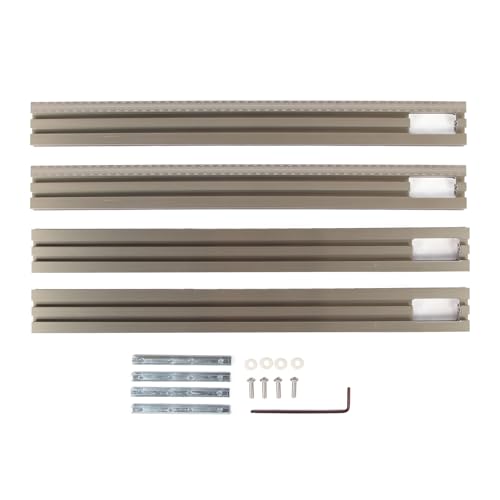 Aluminiumlegierung Rundkreissäure -Gleis -Set - Langlebige Führungsschiene, einstellbarer paralleler Schienengrenzblock, reibungsloser Betrieb für Holzbearbeitung und DIY, Aluminiumlegierung Rundkreissäure -Gleis -Set - Langlebige Führungsschiene, einstellbarer paralleler Schienengrenzblock, reibungsloser Betrieb für Holzbearbeitung und DIY, von NUMNBE