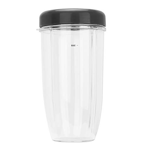 BLENDER PART KIT [FÜR NUTRI 900W] [SCHLÜSSELSET FÜR MIXER] FÜR ERSATZ VON Tassen + Deckel [TRANSPARENT] [GROßE KAPAZITÄT] von NUMNBE