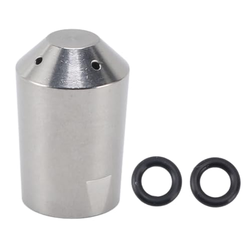 Dampflanze EC9335 Ersatzdüse aus Edelstahl - Milchaufschäumer für ECP3420 Kaffeevollautomat - Single - Hole Dampfdüse (4 holes) von NUMNBE