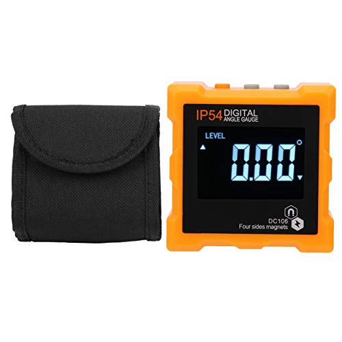 Digitaler LCD Winkelmesser Gradmesser mit Magnet - IP54 Wasserdichtes Neigungsmessgerät für Präzise Winkelmessung - Elektronischer Steigungsmesser für Handwerk & Industrie Digitaler LCD Winkelmesser Gradmesser mit Magnet - IP54 Wasserdichtes Neigungsmessgerät für Präzise Winkelmessung - Elektronischer Steigungsmesser für Handwerk & Industrie von NUMNBE