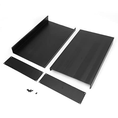 Gehäuse Aluminium Legierung hitzebeständig sandgestrahlt gebürstet DIY Elektronik Schutzbox schirmend langlebig von NUMNBE