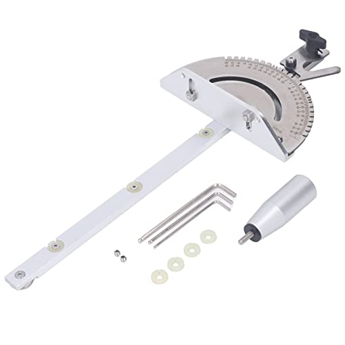 Gehrungsschieber für Tischkreissäge 60 Grad links rechts einstellbar präzise Aluminium Edelstahl robust für Holzbearbeitung Gehrungsschieber für Tischkreissäge 60 Grad links rechts einstellbar präzise Aluminium Edelstahl robust für Holzbearbeitung von NUMNBE