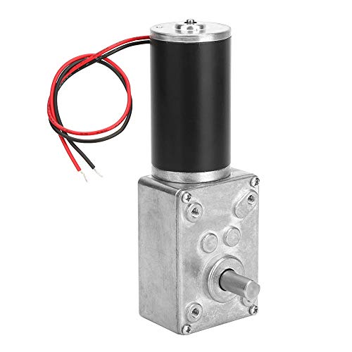 Universeller elektrischer Getriebemotor mit reversiblen Schneckengetriebe - 24V 20RPM Hochleistungsmotor für Vorhänge, Werbe- und Smart-Geräte von NUMNBE