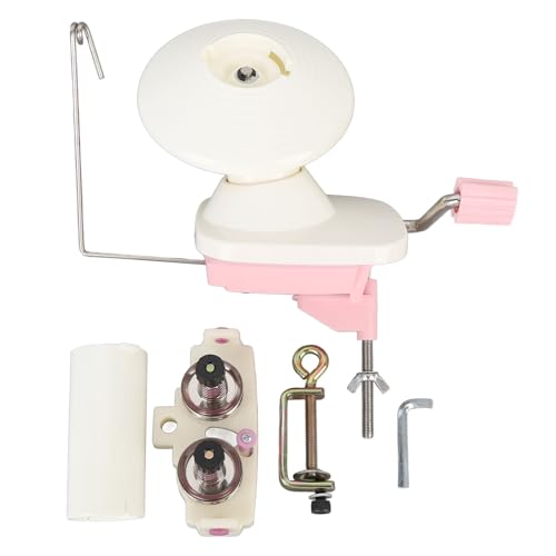 Handlicher Fadenwickler aus Holz mit Doppelkopf und Kurbel – Manuelle Garnaufwickelmaschine für 8 Stränge, 150g Kapazität – Praktischer Wollgarnwickler für Handarbeit Handlicher Fadenwickler aus Holz mit Doppelkopf und Kurbel – Manuelle Garnaufwickelmaschine für 8 Stränge, 150g Kapazität – Praktischer Wollgarnwickler für Handarbeit von NUMNBE