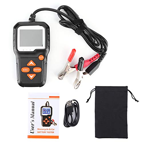 KW650 Batterietester 2 4 Zoll Farbdisplay Batterieprüfer Lasttest Ladetest für Auto Motorrad 6 16V Batterien robustes Kunststoffgehäuse KW650 Batterietester 2 4 Zoll Farbdisplay Batterieprüfer Lasttest Ladetest für Auto Motorrad 6 16V Batterien robustes Kunststoffgehäuse von NUMNBE