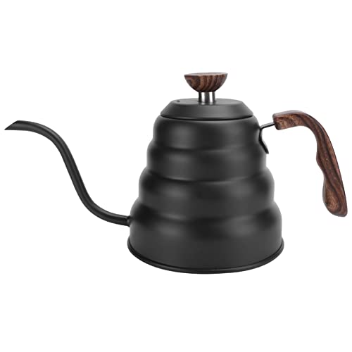 Kaffeekanne Aus Edelstahl mit Hitzebeständigem Griff Gooseneck Ausguss und Dampfablass für Präzises Brühen und Komfortables Handling von NUMNBE