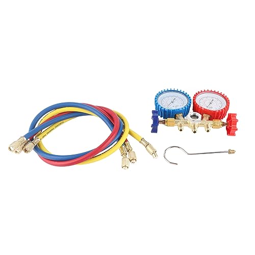 Klimaanlagen - Messgerät Set R134A HVAC Manometer Kaltmittel Messgerät Messing Korrosionsbeständig - R12 R22 R502 Klimaanlagen - Messgerät Set R134A HVAC Manometer Kaltmittel Messgerät Messing Korrosionsbeständig - R12 R22 R502 von NUMNBE