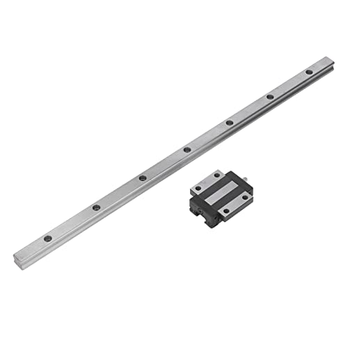 Lineare Führungsschiene Linearlagern Slider Kit Kugellager Stahlblock für 3D -Drucker und CNC -Teile (400mm) von NUMNBE