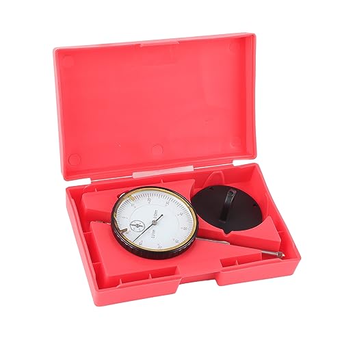 Messuhr mit Messbereich 0-30 mm - Messuhr mit 7 Kugellagern, Messspitze aus Schnellarbeitsstahl, Messgerät mit Messuhrzifferblatt von NUMNBE