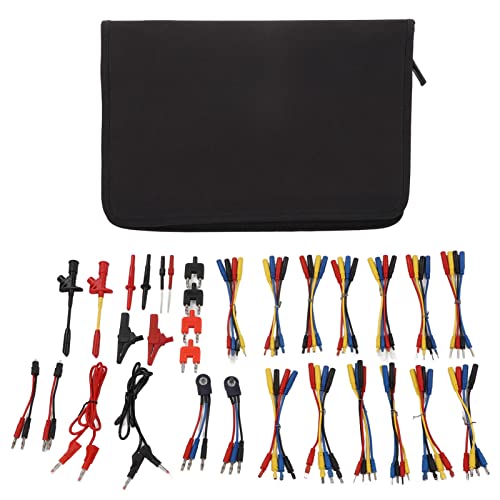 Multimeter Testkabel Set, Elektronisches Prüfzubehör, Reparatur und Wartung Kit, PVC, Mehrteilig - Goldbeschichtete Sonden, Sicher und Langlebig, Für Industrie und Fahrzeugtechni Multimeter Testkabel Set, Elektronisches Prüfzubehör, Reparatur und Wartung Kit, PVC, Mehrteilig - Goldbeschichtete Sonden, Sicher und Langlebig, Für Industrie und Fahrzeugtechni von NUMNBE