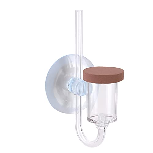 NUMNBE Aquarium Carbon Dioxide TRANSPARENT Bubble Counter Refiner CO2 Atomizer Diffuser FÜR WASSERPFLANZEN L-24 von NUMNBE