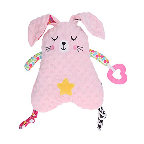NUMNBE Baby weiche Decke Samt Unzerbrechlich waschbarer Schlafbegleiter Sicherheitsdecke für Neugeborene (Bunny) von NUMNBE