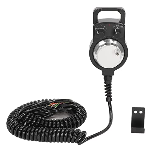 NUMNBE CNC Handrad 4 Achsen 100PPR - Mini Handsteuerung und manueller Pulsgenerator für Maschinensteuerung - USB Controller kompatibel mit LinuxCNC und von NUMNBE
