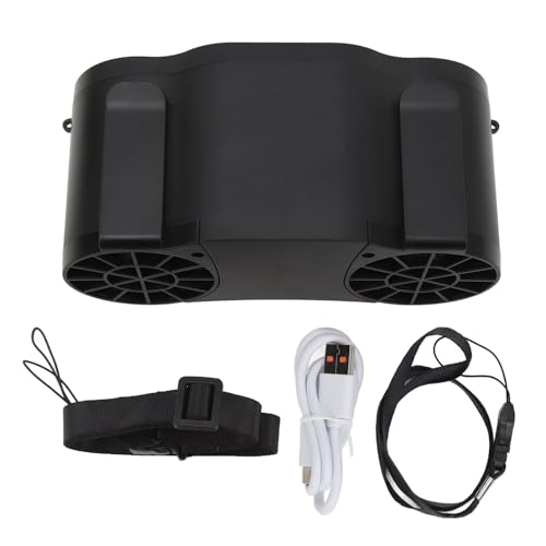 NUMNBE Elektrischer Körperventilator 3 in 1 mit Gürtelclip Handheld und Nackenhalterung 20000mAh Akku 4 Stufen einstellbar für Indoor Outdoor Nutzung NUMNBE Elektrischer Körperventilator 3 in 1 mit Gürtelclip Handheld und Nackenhalterung 20000mAh Akku 4 Stufen einstellbar für Indoor Outdoor Nutzung von NUMNBE