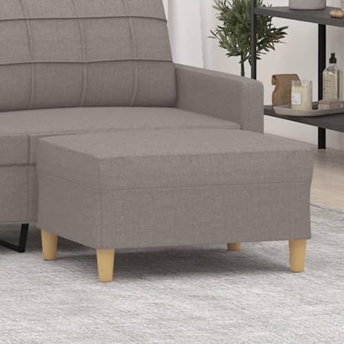 NUMNBE Hocker Fußhocker Taupe 70x55x41 cm stabiles Gestell atmungsaktiver Stoff bequem als Fußstütze oder Sitzgelegenheit für Wohnzimmer NUMNBE Hocker Fußhocker Taupe 70x55x41 cm stabiles Gestell atmungsaktiver Stoff bequem als Fußstütze oder Sitzgelegenheit für Wohnzimmer von NUMNBE