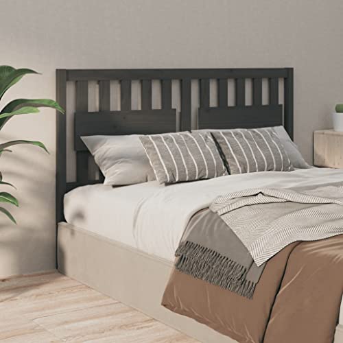 NUMNBE Holzkopfteil Bett 1655 x 4 x 100 cm Grau Kiefernholz Rustikales Design Rückenstütze Schlafzimmermöbel NUMNBE Holzkopfteil Bett 1655 x 4 x 100 cm Grau Kiefernholz Rustikales Design Rückenstütze Schlafzimmermöbel von NUMNBE