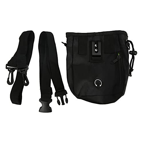 Hunde Trainingsbeutel Dummy Futterbeutel - Wetterfestes Nylon, Große Kapazität mit Zugbandverschluss, Multifunktional mit Taschen für Handy & Leckerli, Ideal für Hundetraining & Gassi schwarz Hunde Trainingsbeutel Dummy Futterbeutel - Wetterfestes Nylon, Große Kapazität mit Zugbandverschluss, Multifunktional mit Taschen für Handy & Leckerli, Ideal für Hundetraining & Gassi schwarz von NUMNBE