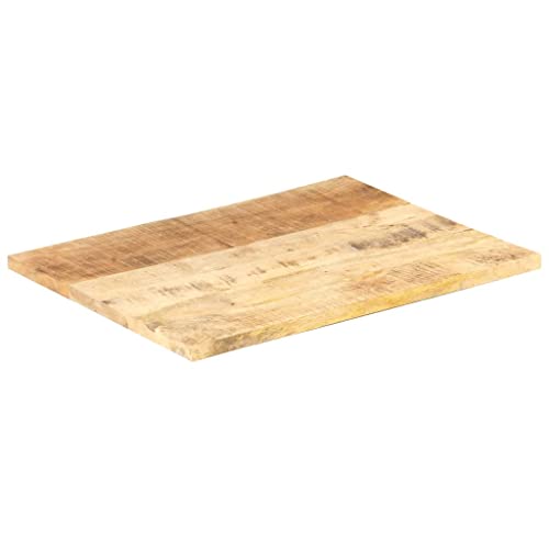 NUMNBE Massive Mango Holz Tischplatte 90 x 60 cm rustikal poliert lackiert mit Holzunterstützung für Esszimmer Gastronomie NUMNBE Massive Mango Holz Tischplatte 90 x 60 cm rustikal poliert lackiert mit Holzunterstützung für Esszimmer Gastronomie von NUMNBE
